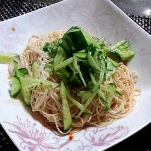 簡単！３分でできる【冷麺風そうめん】